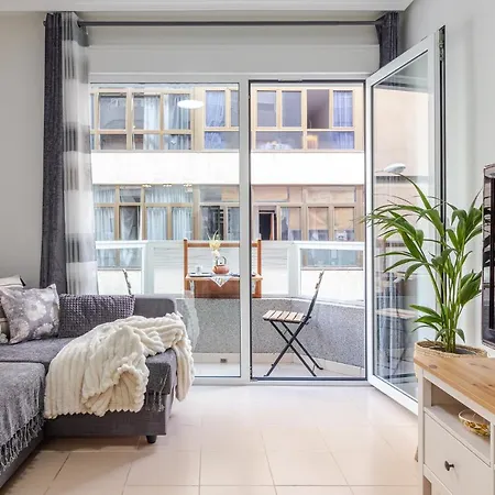 아파트 Lovely Hygge Flat In Canteras 라스팔마스