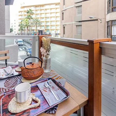 Lovely Hygge Flat In Canteras Apartamento *